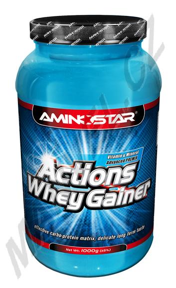 Aminostar Whey Gainer Actions 1000g 