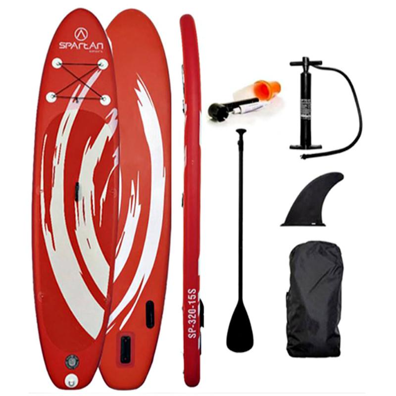 Paddleboard Spartan SUP 10'6" Red-White 
