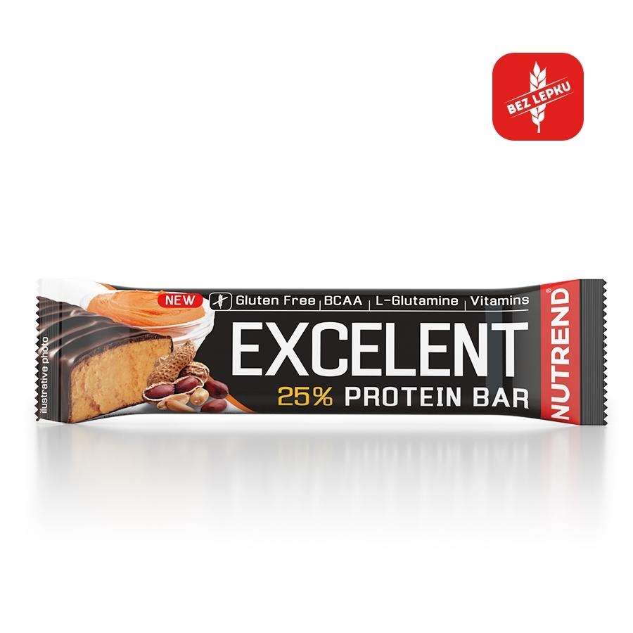 Nutrend Excelent Protein Bar 85 g Arašidové maslo v mliečnej čokoláde 