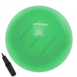 Spokey Fitball III Gymnastická lopta 65 cm vrátane pumpičky zelený