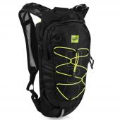 Spokey DEW športový, cyklistický a bežecký ruksak 15 l čierno-žltý