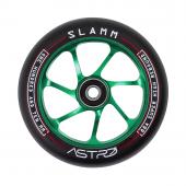 Koliesko Slamm Astro 110x24mm Abec 9 chrome zelená