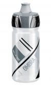 Fľaša ELITE Ombra 0,55 l číra, šedé logo