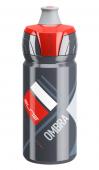 Fľaša ELITE Ombra 0,55 l šedá, červené logo