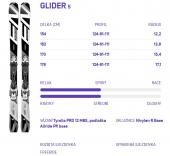 Zjazdové lyže Sporten Glider 5 19/20 + Tyrolia PRD 12 