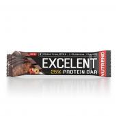 Nutrend Excelent Protein Bar 85 g Čokoláda s orieškami v mliečnej čokoláde