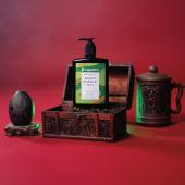 Masážny minerálny olej inSPORTline zelený čaj 500 ml 
