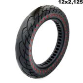 Plná bezdušová pneu 12 x 2,125